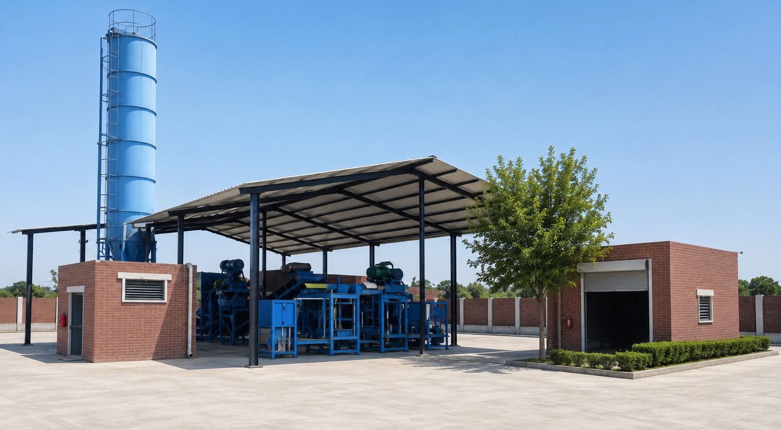 Concrete Block Manufacturing Plant, Duniyapur Road, Multan