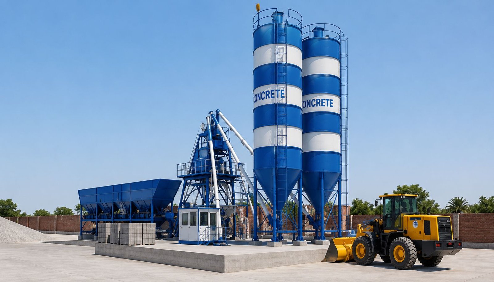Ready Mix Concrete plant, MPS Road, Multan